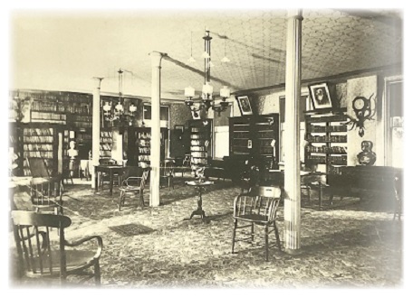 Library Interior Past
